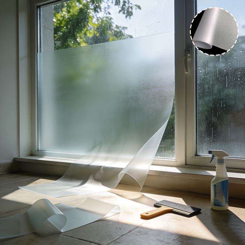 Privacy Screen Protector - Matte, mattierte Sichtschutzfolie für Fenster, statisch