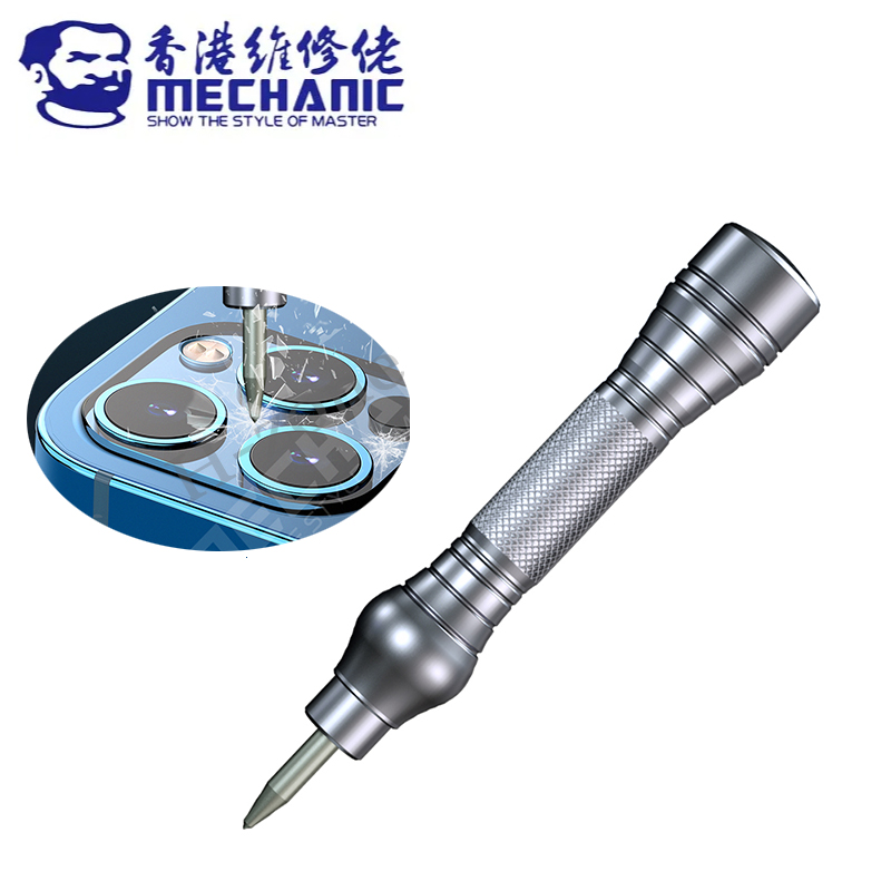 Screen Protector Cutter - MECHANIC iRock5 Kamera-Rückglas-Crack-Stift für iPhone X-16