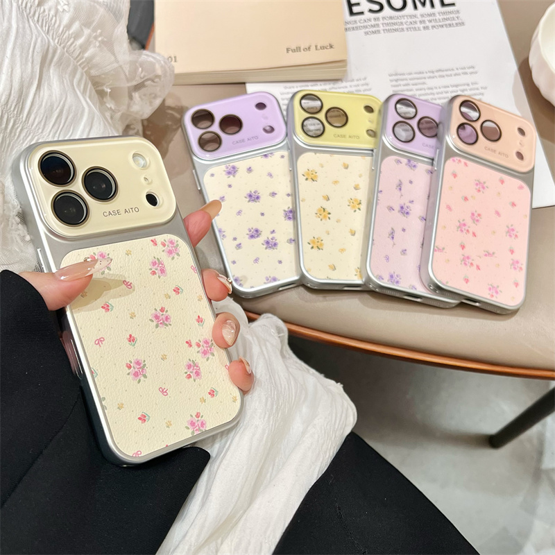 Camera Lens Protector - Kamera-Fenster-Blumen-Handyhülle für iPhone 18 17 Pro