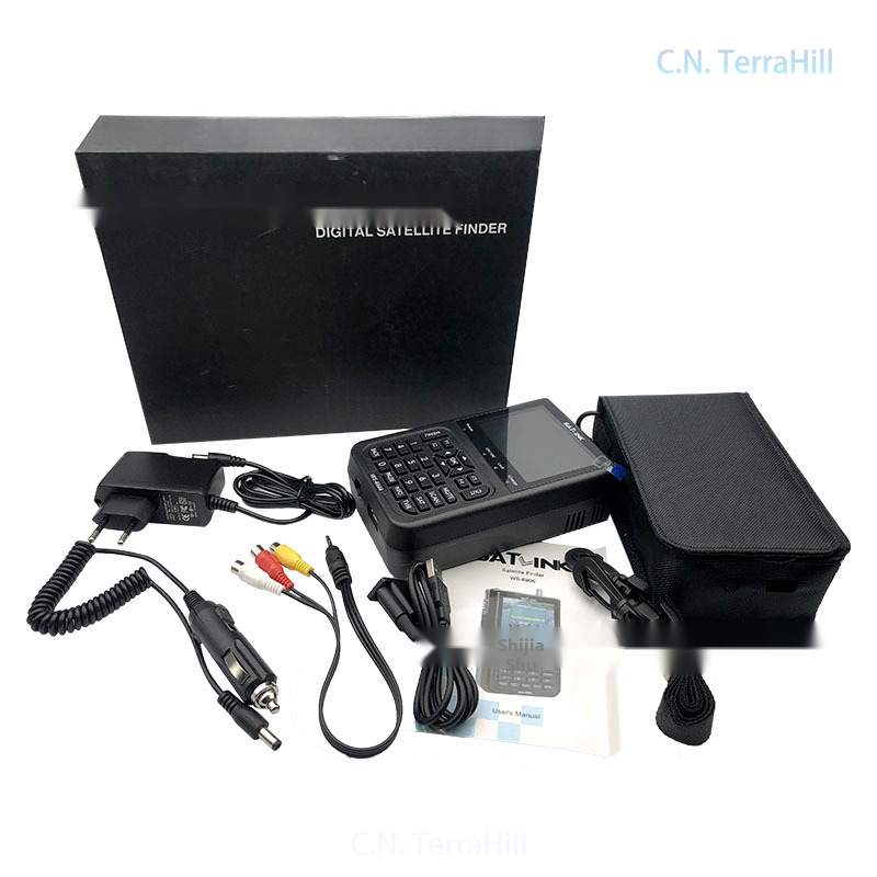 Screen Alignment Tool - Satellitenfinder-Signalmessgerät mit LCD-Bildschirm, Audioalarm und Antennen-Ausrichtungswerkzeug