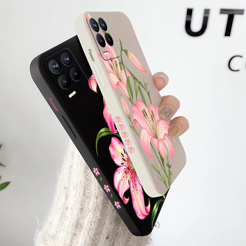Rosa Blumen Hülle für OPPO Rea – Realme Note 50 Bewertung und Preis