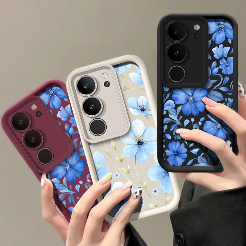 Blaue Handyhülle mit floralem  – Vivo X200 Bewertung und Preis