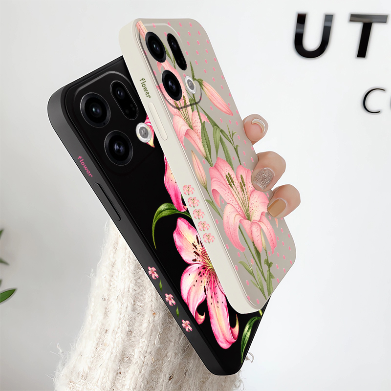 Luxuriöse Handyhülle mit rosa  – Oppo Reno 12 Bewertung und Preis