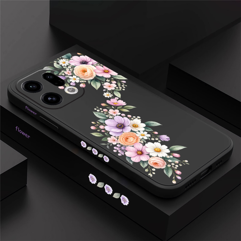 Rosa Handyhülle mit kleiner Bl – Oppo Reno 12 Bewertung und Preis