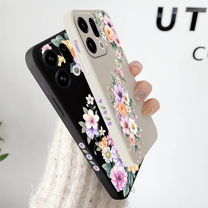 Rosa Handyhülle mit kleiner Bl – Oppo Reno 12 Bewertung und Preis